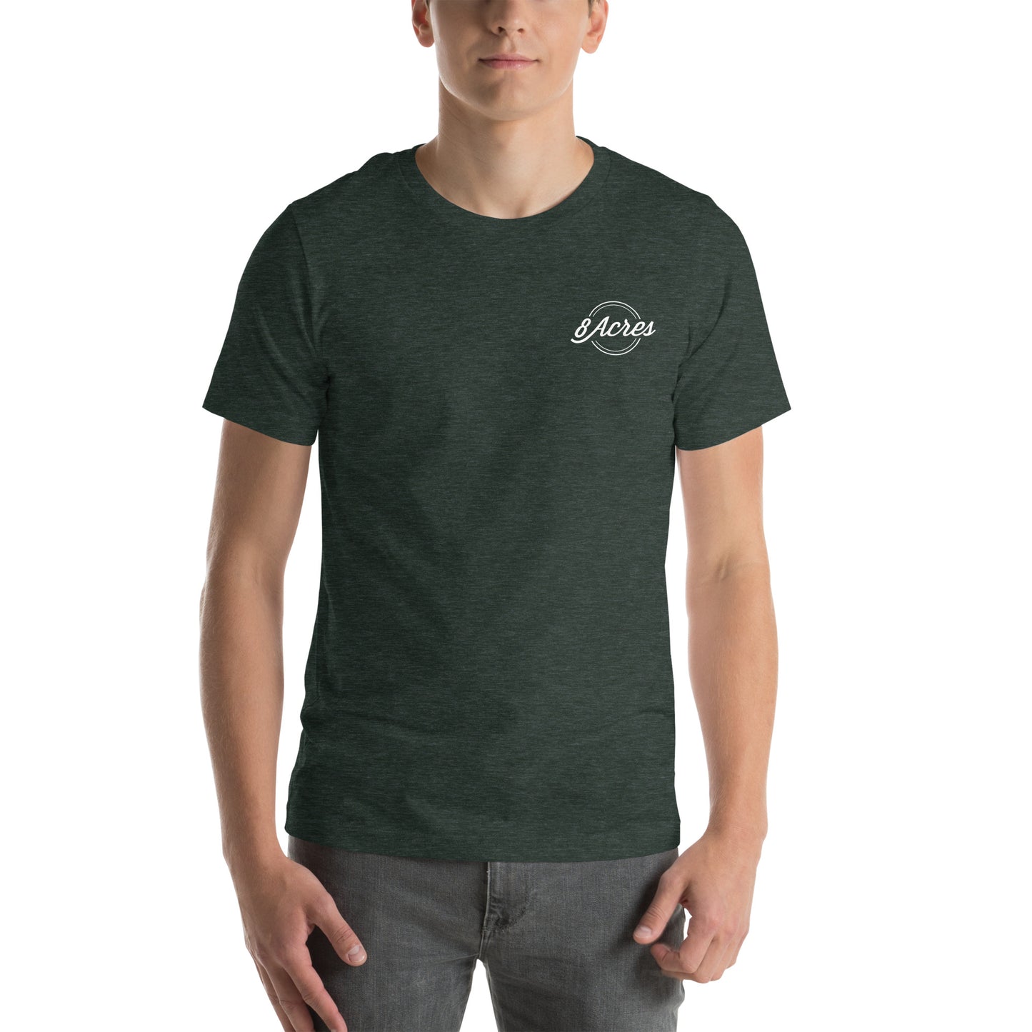 8 Acres Unisex t-shirt