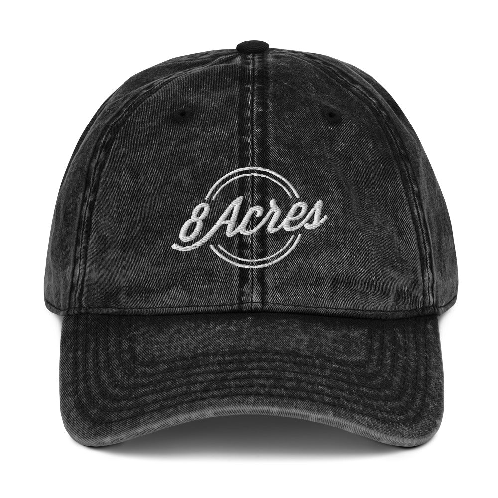 8 Acres Vintage Cotton Twill Cap